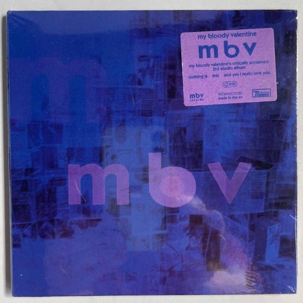 My Bloody Valentine – m b v – Compact Disc, CD, Domino, 2021 NEW Shoegaze Rock